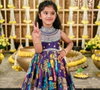 Oc 223 Heavy Chinon With Embroidery Sequence Work Kids Girs Wear Gown Collection Wholesale Online